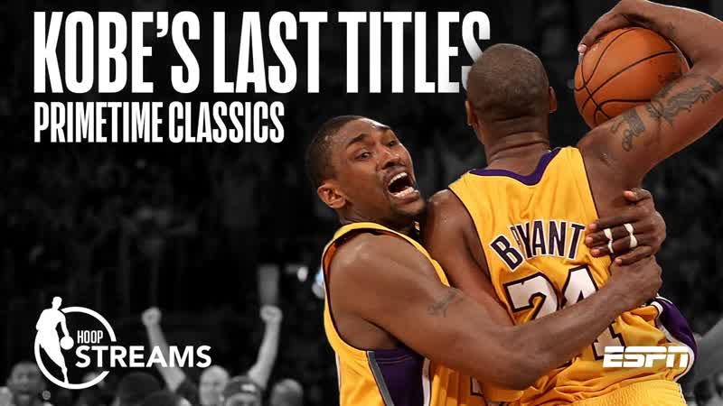 Metta World Peace remembers Kobe s last 2 championships, Hoop