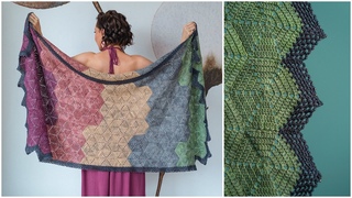 Easy, Step-by-Step Instructions for Crocheting and Seaming This Hexagonal Shawl/Blanket  Tubucake!