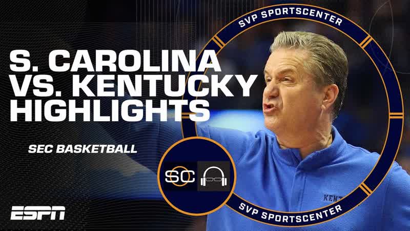 South Carolina Gamecocks vs. Kentucky Wildcats Highlights, SC with