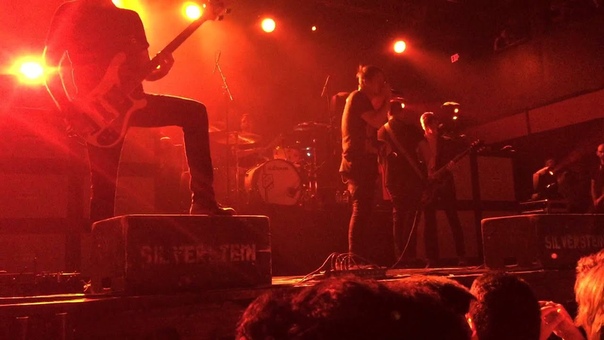 Silverstein Fist Wrapped in Blood in Fort Lauderdale 13, 02,
