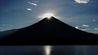 ダイヤモンド富士 田貫湖 #Diamond Fuji