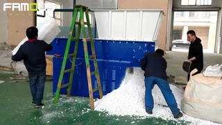EPS Lump Shredder/EPS Block Shredder/Foam Shredder/EPS Shredder/EPS Hot Melting Ingot Shredder