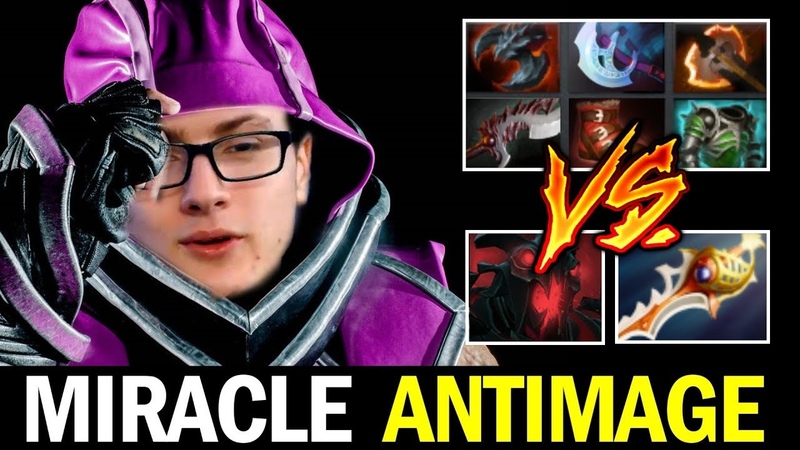 can MIRACLE Antimage deal with 27min FAST DIVINE RAPIER Shadow Fiend Dota