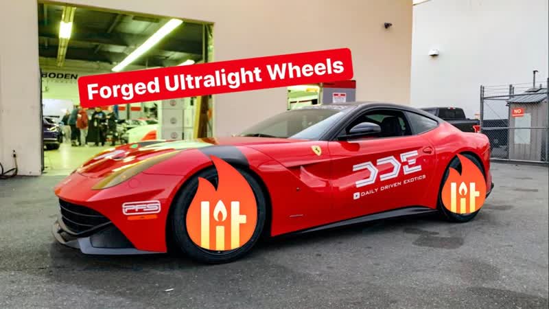 MY NEW FERRARI IS BACK WITH NEW WHEEL