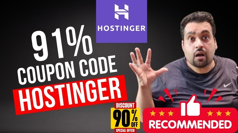 NEW Hostinger Coupon Code 2024 91 Discount LIMITED