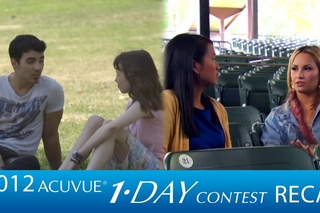 Demi Lovato & Joe Jonas: 2013 ACUVUE 1-DAY Contest Mentors Recap Last Year