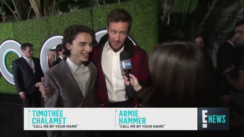 Timothée Chalamet and Armie Hammer best