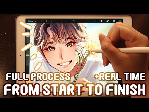 START TO FINISH , Full Drawing Process + Real
