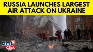 Russia Ukraine News | Russian Forces Lunch Biggest Air Attack Against Ukraine | English News | N18V