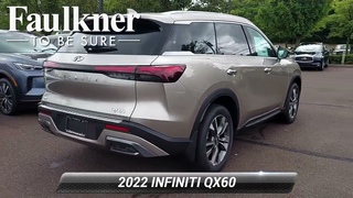New 2022 INFINITI QX60 LUXE, Willow Grove, PA NC344105
