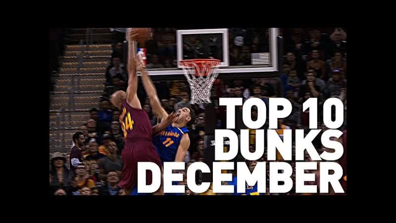 Top 10 Dunks of December