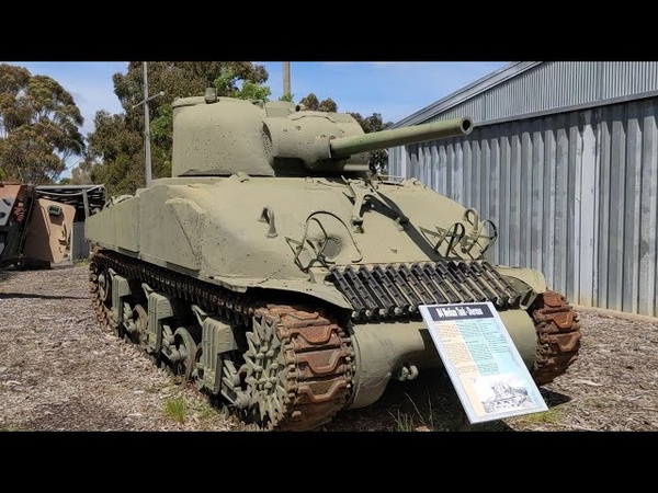 M4 Medium Tank ( Sherman Composite Hull) Australian Army Tank Museum. US