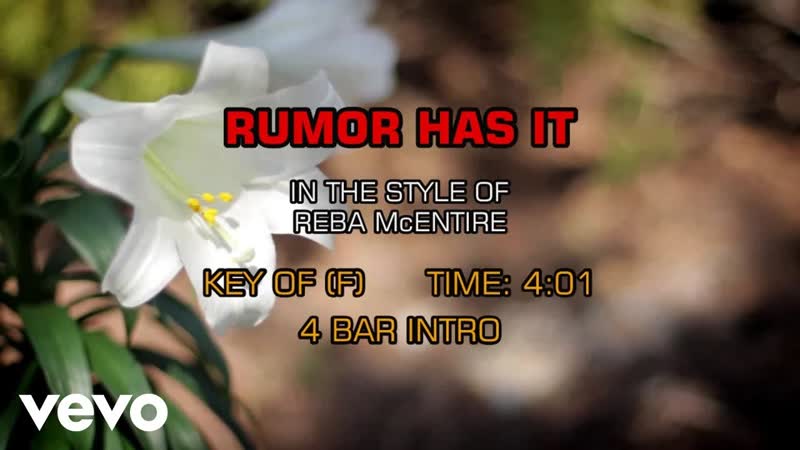 Reba Mc Entire Rumor Has It (