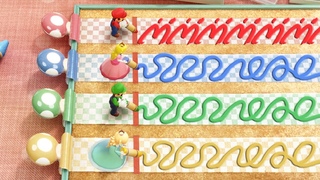 Mario Party Superstars Minigames -  Luigi Vs Mario Vs Peach Vs Yoshi (Master Difficulty)