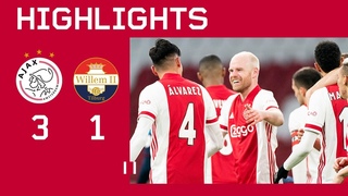 Highlights | Ajax - Willem II | Eredivisie