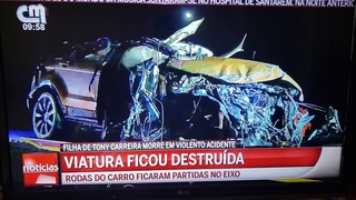 Morreu a Sara Carreira, filha do Cantor Tony Carreira
