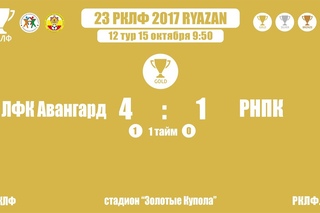 23 РКЛФ Золотой Кубок ЛФК Авангард-РНПК 4:1