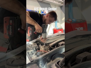 Не работаем кондиционер BMW X5. Замена компрессора кондиционера. #car #кондиционер #bmw #компрессор
