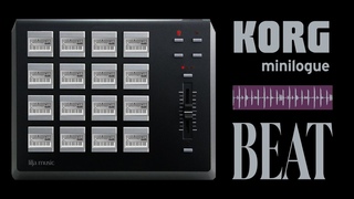 KORG MINILOGUE BEAT / KICK + CLAP + HAT