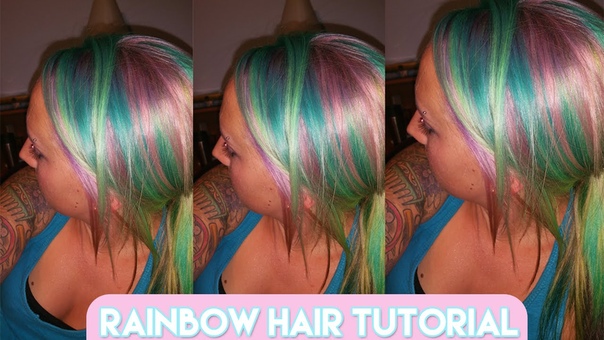 Arctic Fox Rainbow Hair Color Tutorial + Olaplex by Jessica