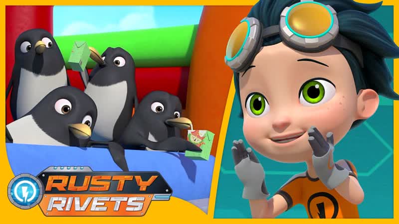 Rusty s Penguin Problem and MORE , Rusty Rivets Episodes, Cartoons for