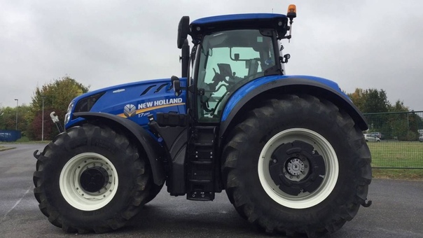 Traktor New Holland T7 290 AC, 2015, 248h, FH, g VA, 50km h, Wegberg,