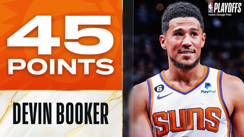 Devin Booker Scores 45 Points In Suns Game 3 W , April 20,