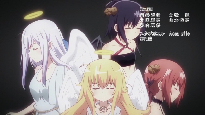 Anime Opend Gabriel Drop Out 1 Ending Габриэль бросает школу 1 Эндинг (720p