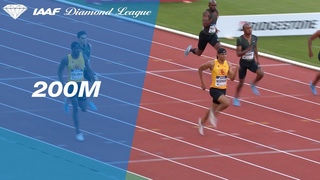 Michael Norman  Wins Men's 200m - IAAF Diamond League Paris 2018