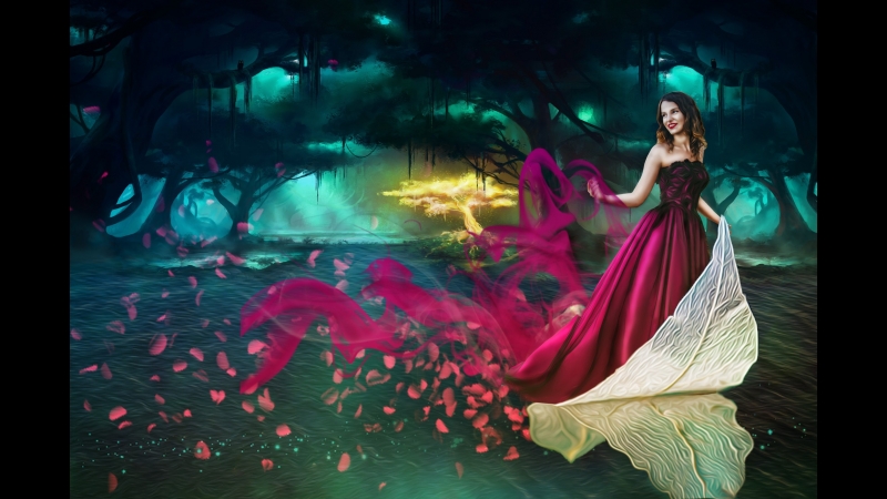 The Fantasy Art Фэнтези Арт Adobe Photoshop часть