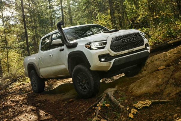 Обновленный пикап Toyota Tacoma Вот уже 14 лет Toyota Tacoma удерживает титул самого популярного среднеразмерного пикапа в США. А прошлый год стал рекордным за всю историю модели: продано 246