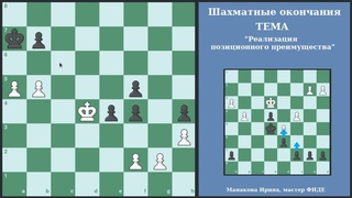 Позиционное преимущество в пешечных окончаниях. Опасные проходные