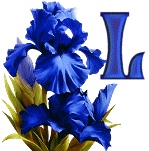 синий ирис алфавит, image #12