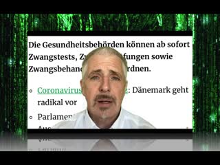 Mal wieder eine Verschwörungstheorie aufgeflogen: Dirk Mueller Zwangsimpfungen In Dänemark durch Söldnertrupps möglich!
