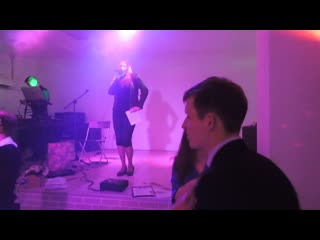 Выступление на свадьбе.