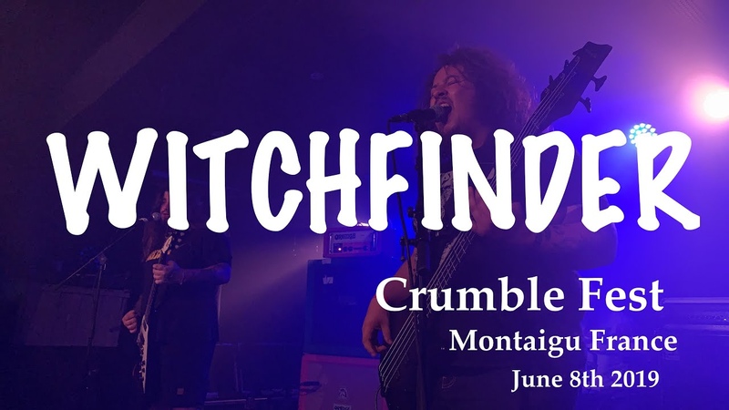WITCHFINDER Live Full Concert 4 K Crumble Fest Montaigu France June 8th