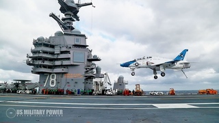 U.S. Navy Aircraft Carrier USS Gerald R. Ford (CVN 78) Begins Aircraft Compatibility Testing