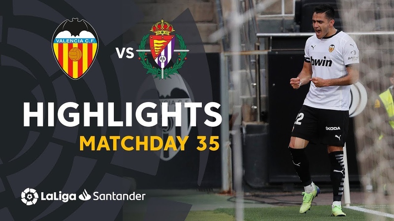 Highlights Valencia CF vs Real Valladolid (3