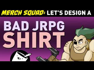 Artists Design Bad JRPG Shirts
