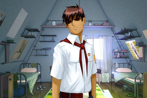 Еверластинг саммер персонажи. Варя бесконечное лето. Игра про пионеров. Новелла лагерь совёнок. Генда бл.