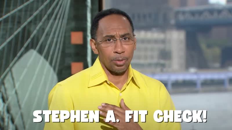 Stephen A. is FEELING his Friday eve fit , First