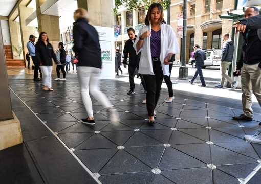 Тротуары, которые генерируют электричество