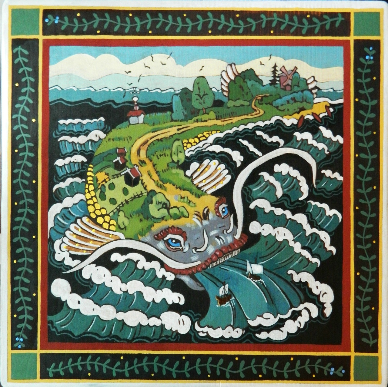 Чудо юдо рыба кит Васнецов