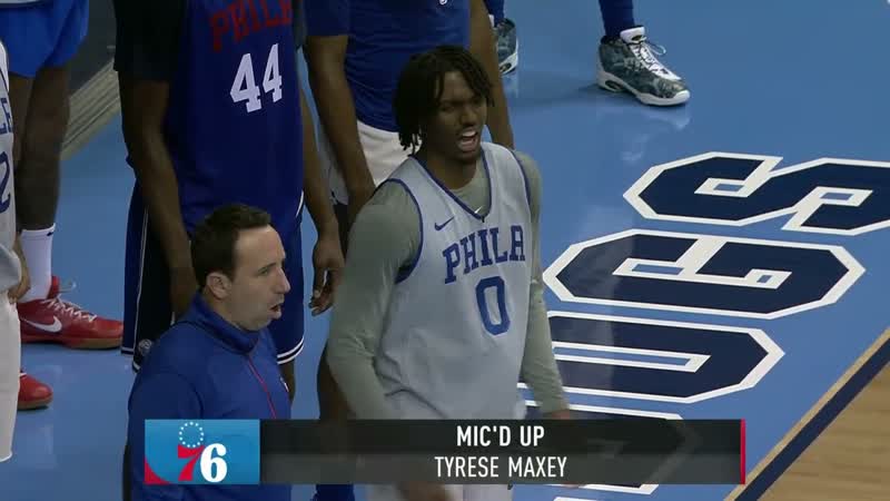 Tyrese Maxey WIRED At 76ers Training