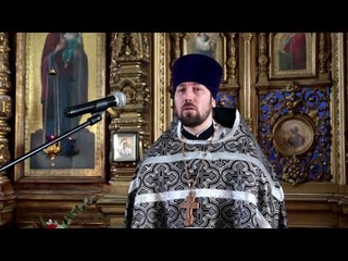 Проповедь иерея Сергия Босенко