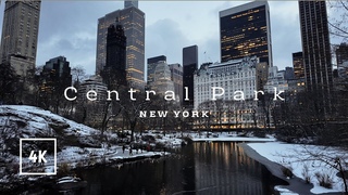 New York City walk - Central Park, 5th Avenue, Bryant Park, 42nd Street, NYC, Manhattan 4K 60fps