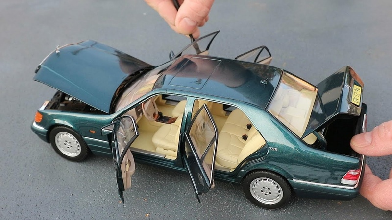 1:18 Mercedes Benz W140 S600 V12 green metallic Norev