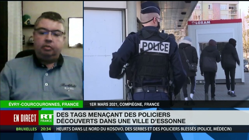 Tags anti policiers à Vigneux sur Seine : le témoignage de Claude Carillo, du syndicat Alliance