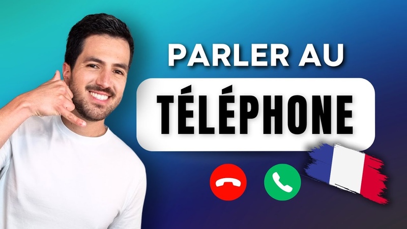 Comment parler au téléphone en français , Conversation