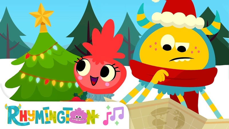 The Great Christmas Tree Hunt, Holiday Song for Kids, Rhymington
